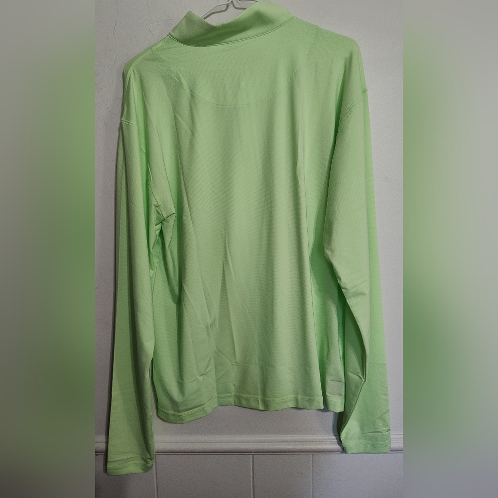 Turtleson Light Lime Green Quarter-Zip Pullover - Picture 5 of 5